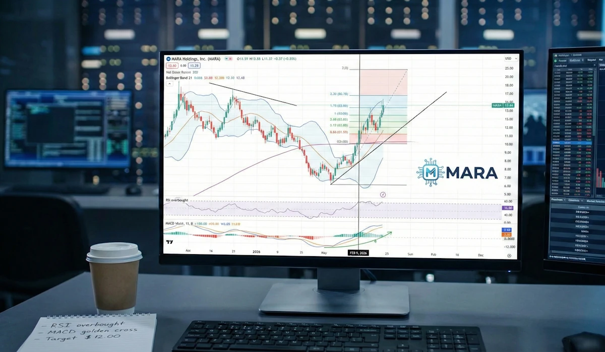 Analiza techniczna MARA Holdings z 09.02.2026