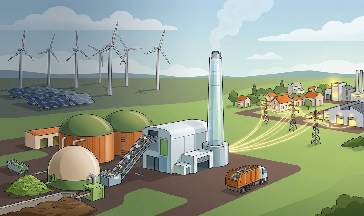 Biopaliwa i energia z odpadów – dlaczego wiatr i słońce to za mało?