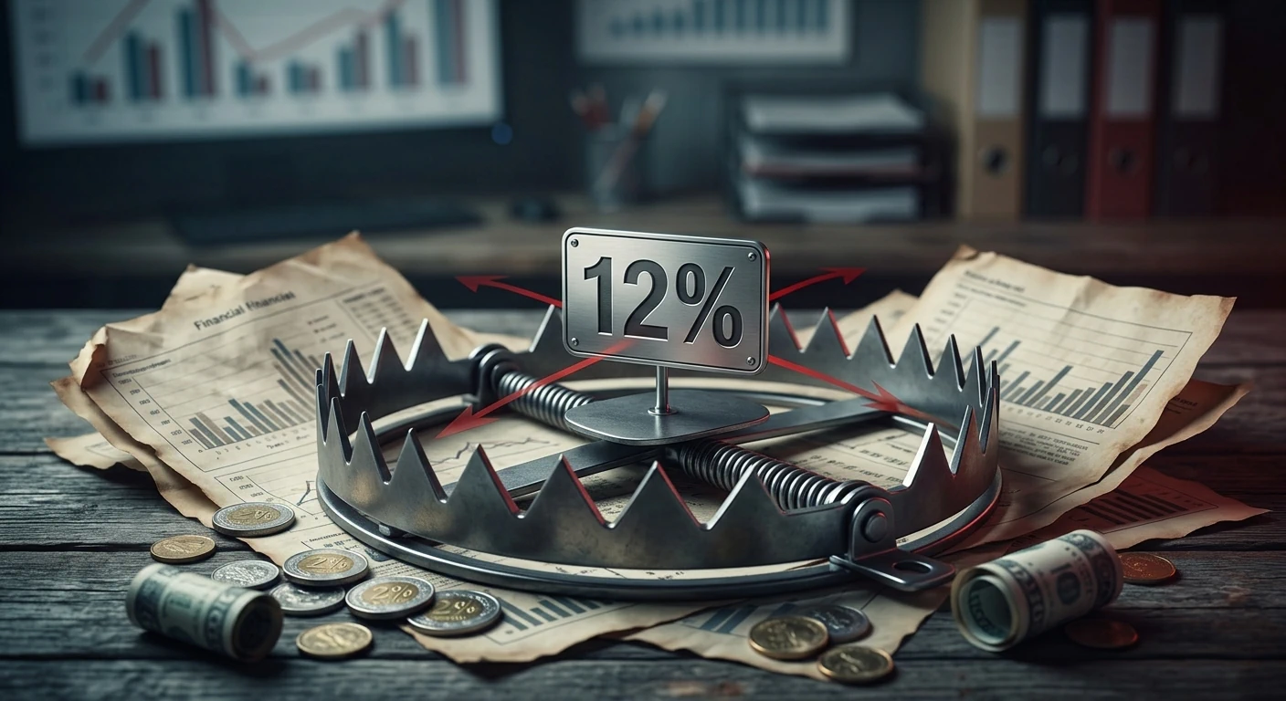Pułapka wysokiej dywidendy - gdy 12% to sygnał ostrzegawczy