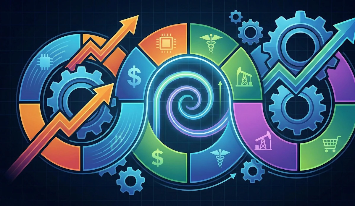 Sektorowa rotacja S&P 500. Jak nie dać się zmielić zmianie lidera?