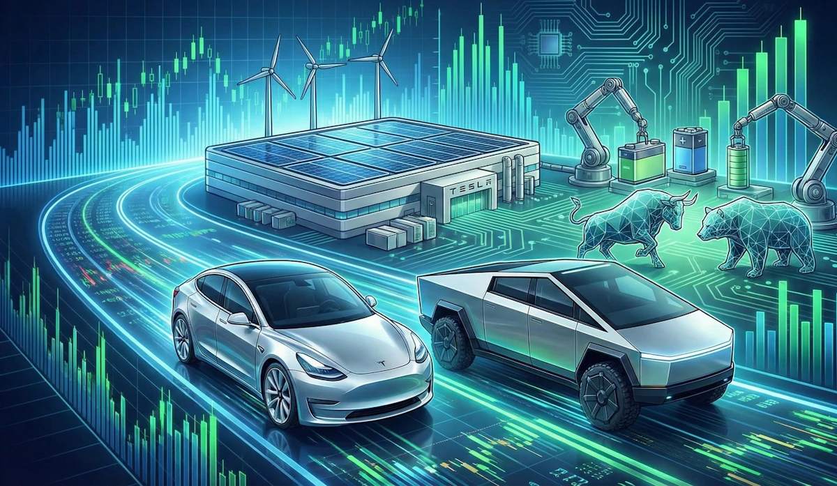 Tesla pali 20 mld USD na AI, a sprzedaż aut leci w dół. Czy to dobry moment na wejście w TSLA?